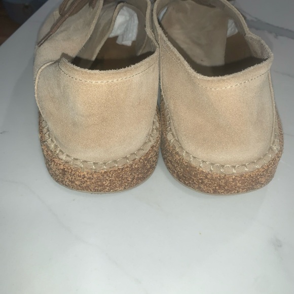 Birkenstock Men’s Size 9 EU 42 Gary Sand Suede Casual Oxfords Shoes main image 4